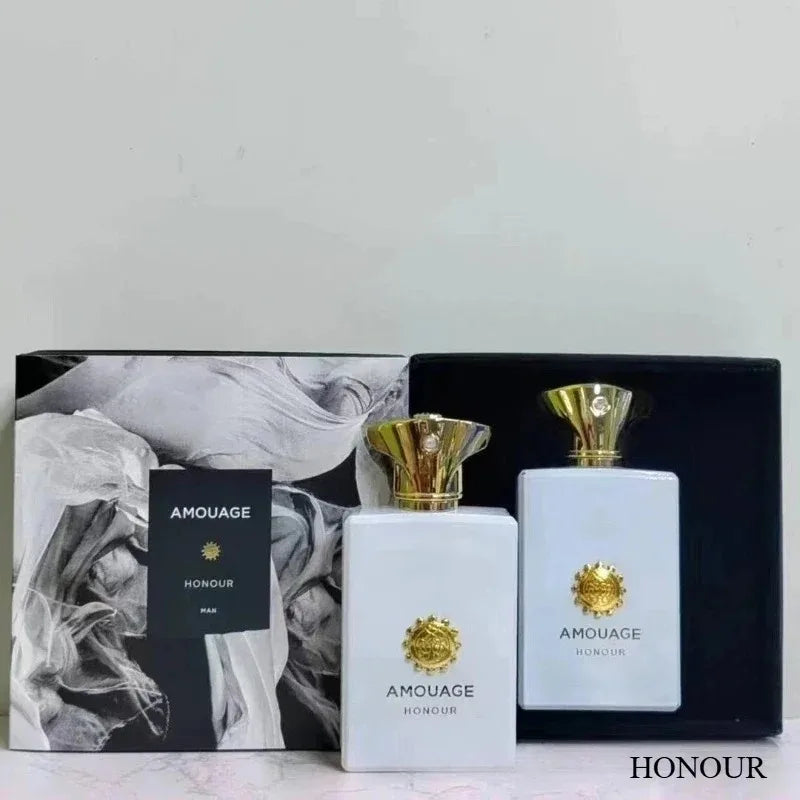 AMOUAGE 100ml Mens Perfume Collection Long Lasting Eau De Parfum Woody Spicy Floral Scent Elegant Romantic Luxury Gift Set