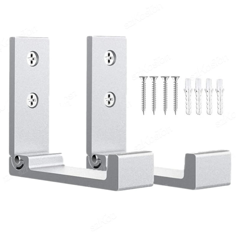Folding Wall Hook Hidden Robe Towel Coat Hook Aluminum Alloy Hook for Home Kitchen Bathroom Black Sliver Towel Hanger