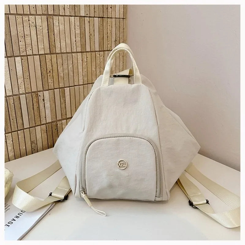 Women's Casual Nylon Large Capacity Shoulder Bag with Pocket, Casual Style for Daily Use, Sports, Travel, and Outdoor Activities