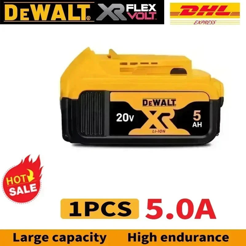 DeWALT 100% Original Battery 20V/60V 6Ah 9Ah MAX FlexVolt for DCB606 DCB205 DCB206 DCB209 DCB182 Power Tool with Battery