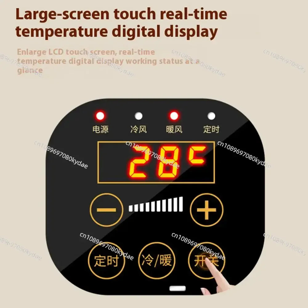 Room Air Conditioners 2000W Wall Mounted Air Conditioners with Remote Control Winter Warmer Small Multifunctional Cooling