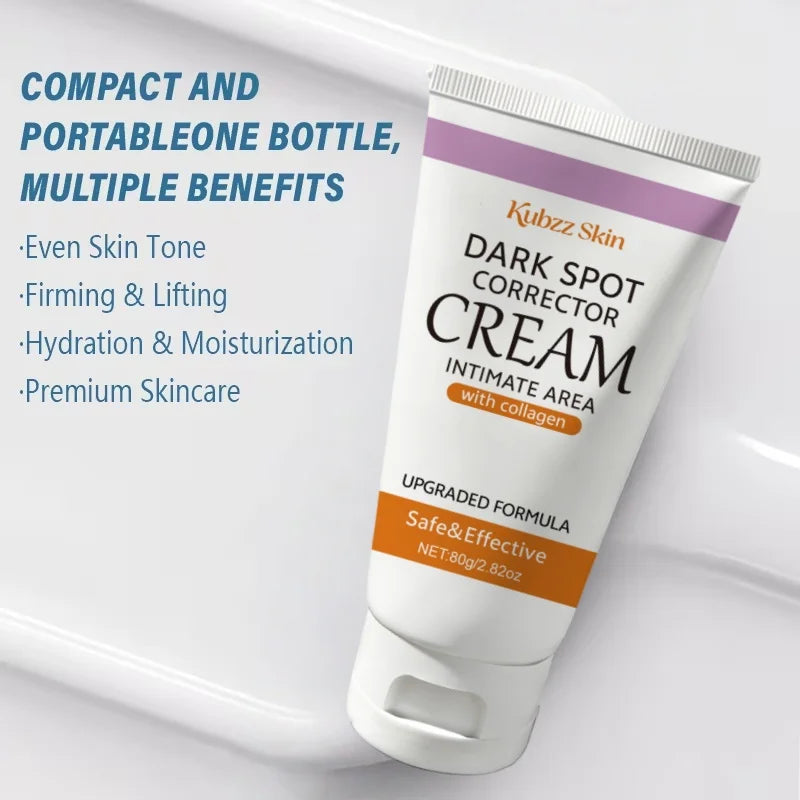 Kojic Acid Face Cream, Niacinamide Whole-Body Brightening Moisturizer, Rich in Arbutin, Hyaluronic Acid, and Kojic Acid; Can Be Used on Various Parts of the Face and Body, Including Underarms, Knees, Neck, and Hands, to Brigh