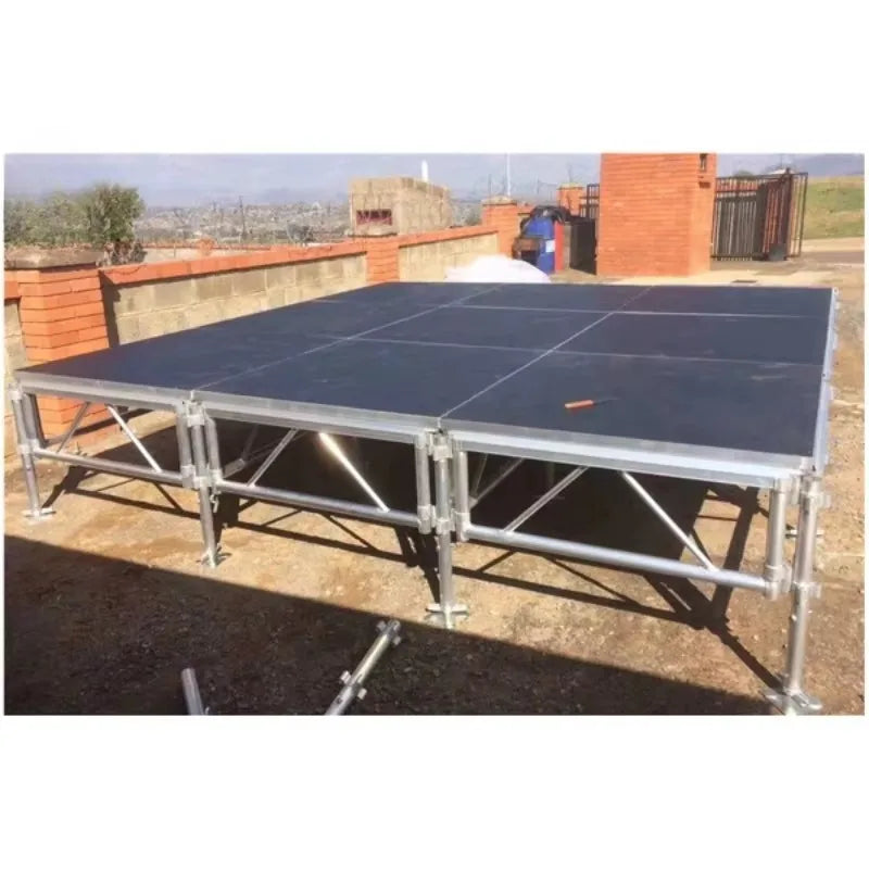 【Popular】1.22M 2.44m Aluminum Concert Stage Podium 4x 8ft Plywood Stage 4ft 8ft