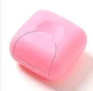 Plastic Travel Soap Box Dish Plate Case Case Holder Container Wash Shower Home Shower Bathroom Sealed Soap Case