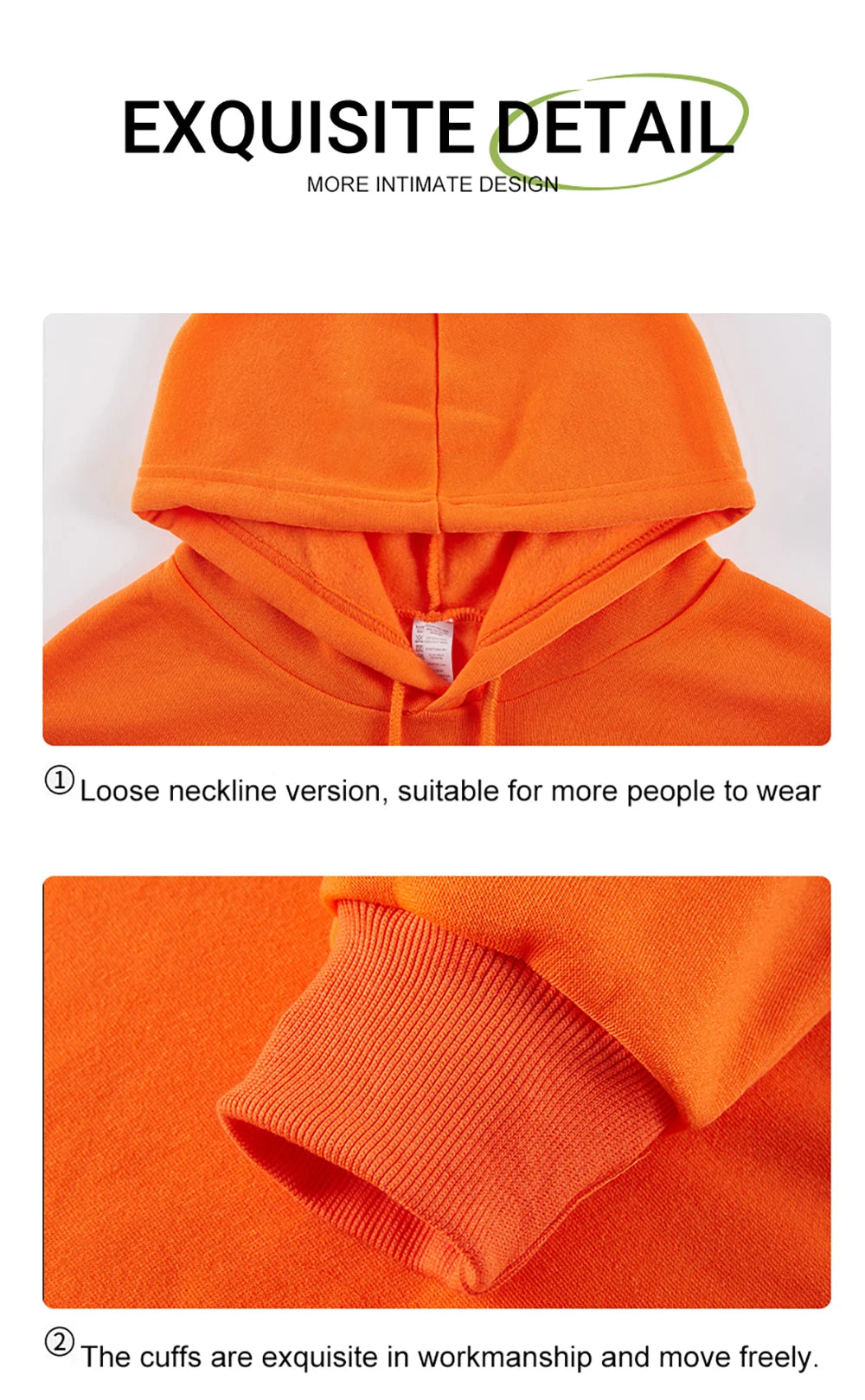 Fashion Solid Sweatshirt Sport Comfy Tracksuit Fleece Autumn Hoodies Man Basics Warm Streetwear Casual Jogging Clothes Unisex