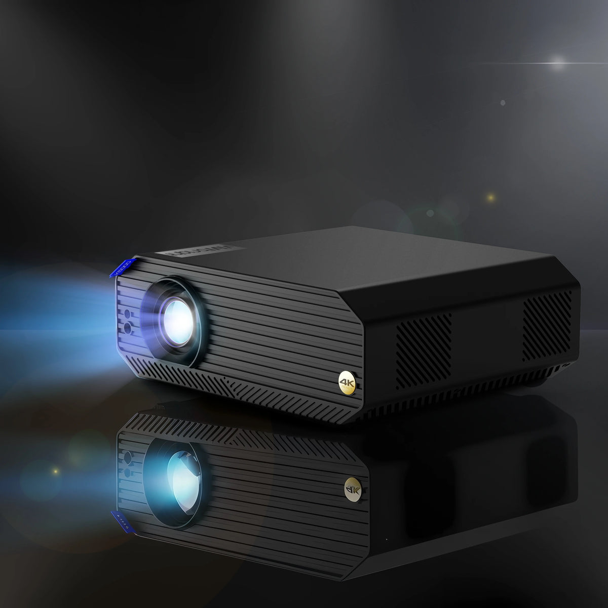 K5000SE Smart Home Theater Projector Full HD 1080P LED with Android 14 OS High Brightness Portable Design for Home Entertainment