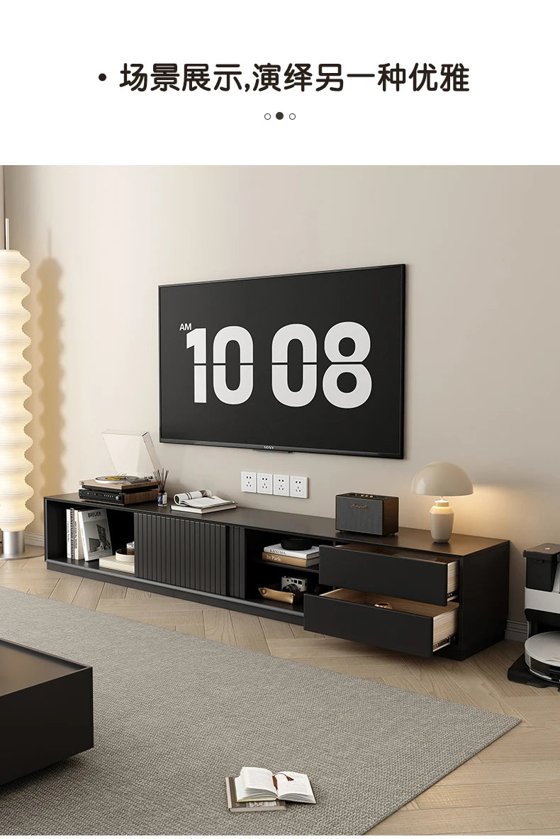 Modern Minimalist Tv Stand Aesthetic Premium Drawers Storage Tv Stand Luxury Glamour Mueble De Sala Modernos Home Furniture