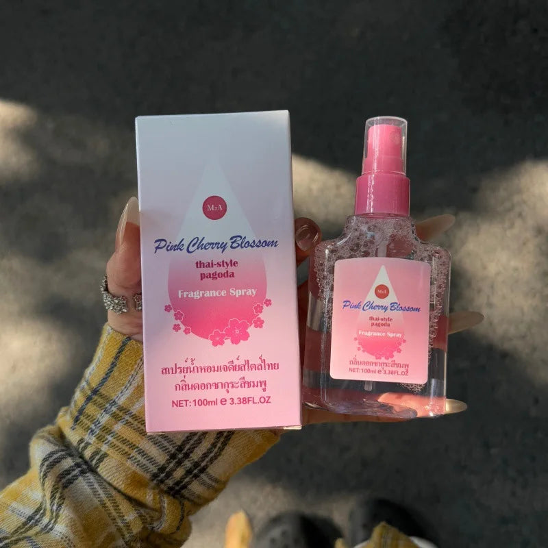 Floral Unisex Fragrance High-end Baby Milk Scented Pagoda-shaped Eau De Toilette Fresh Vanilla Lavender Deodorizing Body Spray