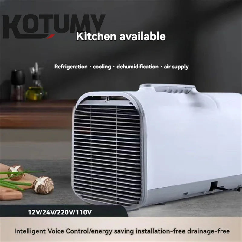CHKJ Portable Air Conditioner Outdoor Camping Cooler with Remote Control And Audio Intelligent Hidden Panel 110v/220v