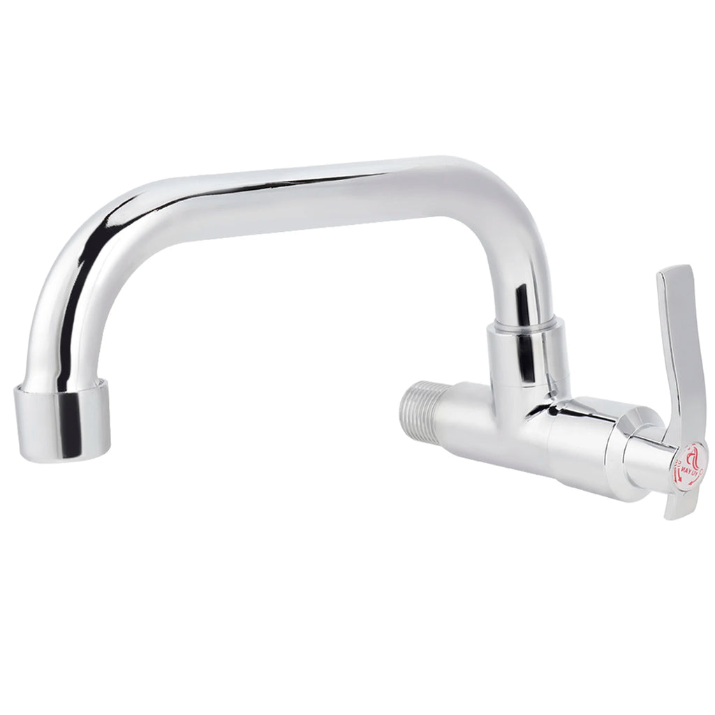 G1/2in Wall Mounted Single Cold Water Tap Sink Water Faucet for Home Kitchen Use  Water Faucet