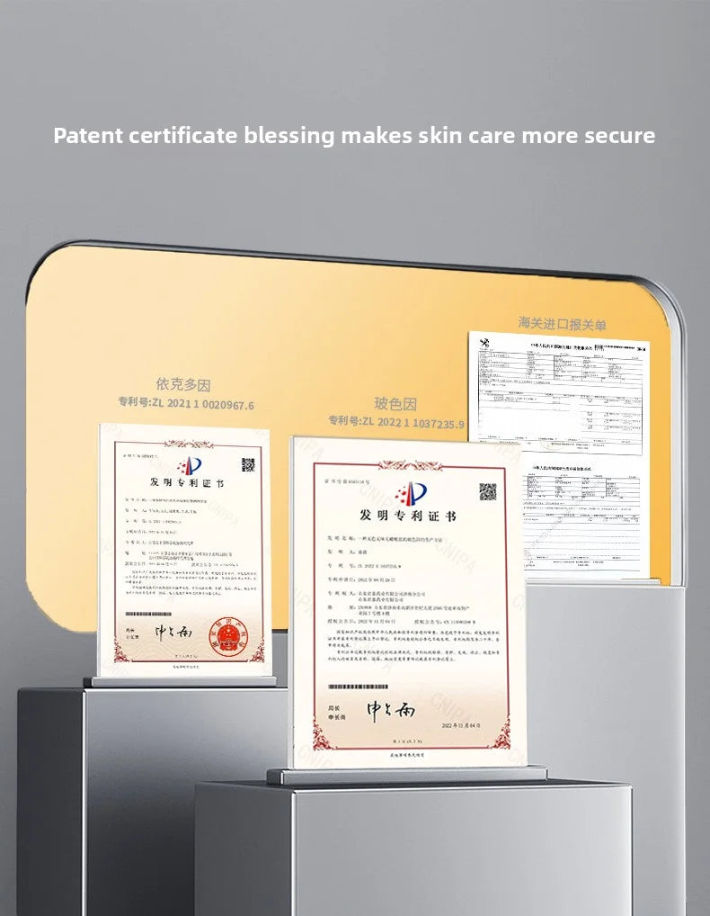 Facial Hydrolyzed Sponge Microcrystal Serum Skin Booster Anti-Wrinkle Firming Moisturizing Repairing Brightening Skin Care