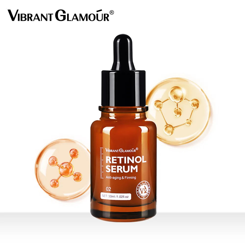 VIBRANTGLAMOUR 10PCS Retinol Face Serum Moisturizing  Essence