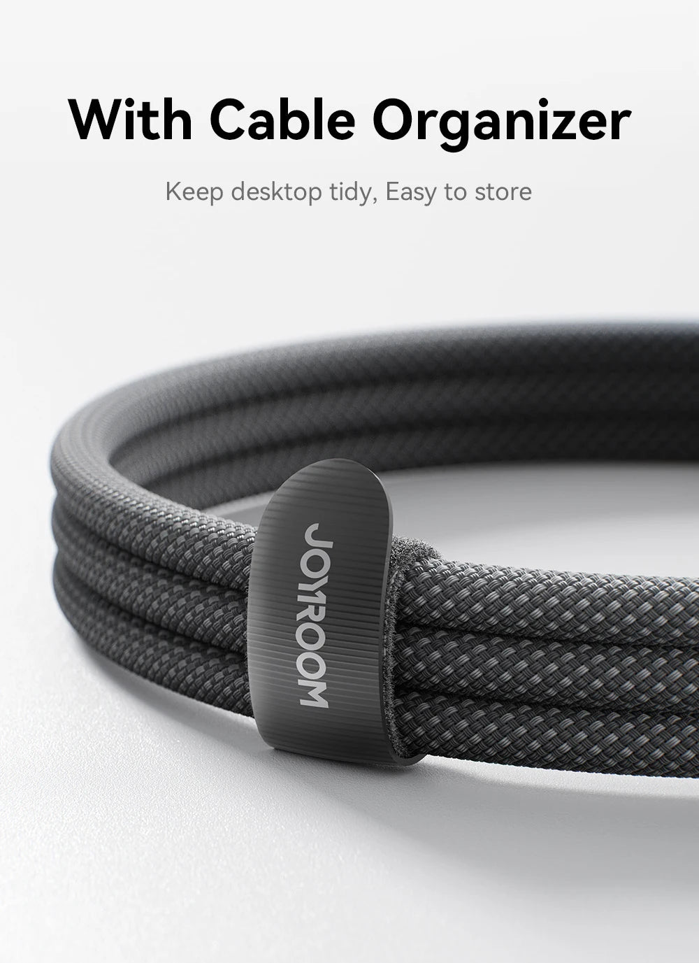Joyroom 100W USB C Cable Automatic Power Off Fast Charge Type C Cable For iPhone 17 16 15 Pro Max  Xiaomi Sumsang S-A55
