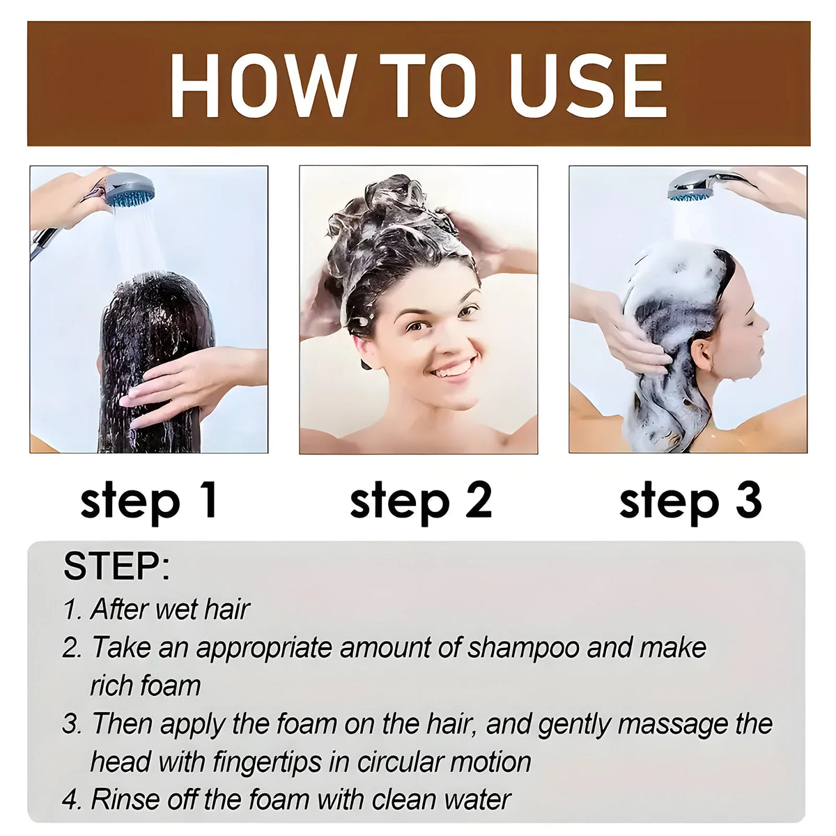 Anti-Hair Loss Treatment for Men and Women Rapid Thickening and Re-Oil Beauty HealthBiotin Hair Growth Shampoo
