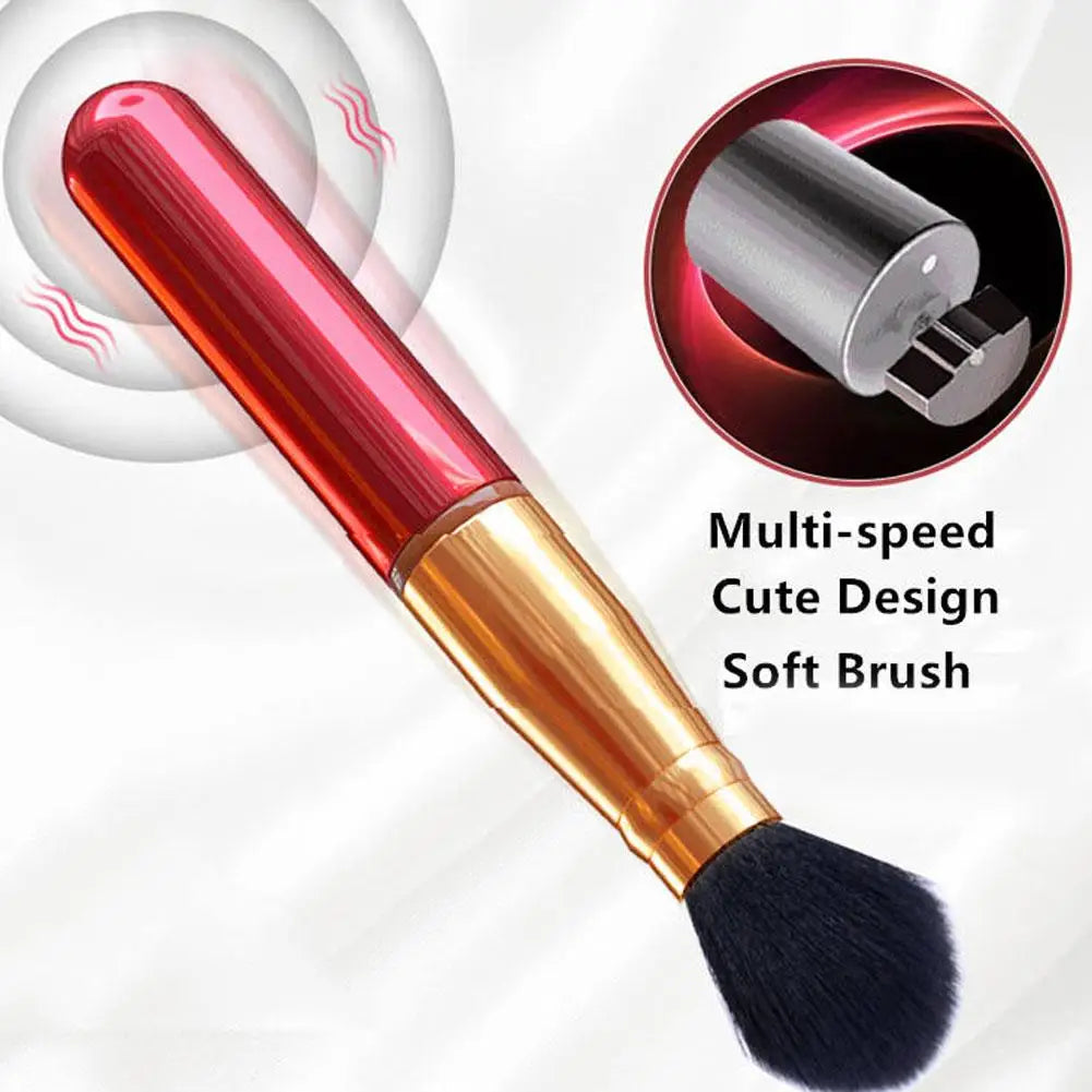 Electric Makeup Brush Soft for Flawless Blending, Contouring, Highlight & Airbrush Finish, Fast Makeup Electric Massage Brush