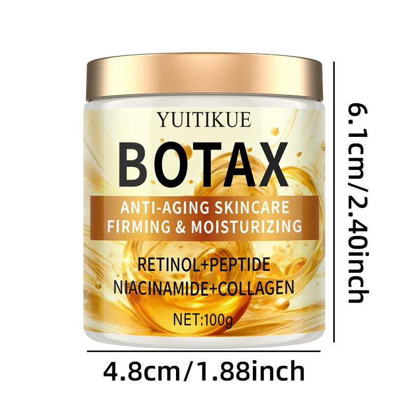 BOTAX Anti-Aging Cream 100g - Retinol+Peptide Formula, Firms, Lifts & Deeply Hydrates, Natural Skin Feel, Visible Results