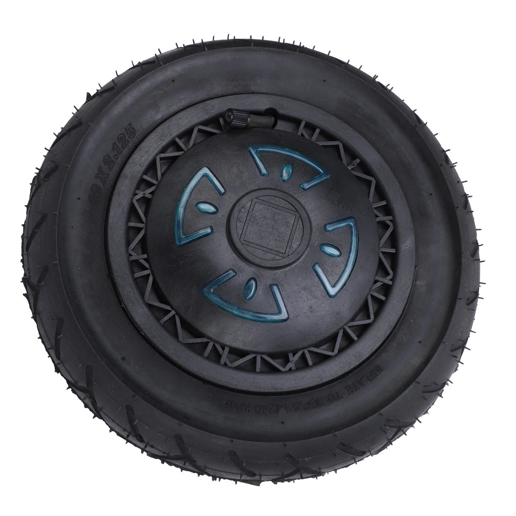 Electric Scooter Motor Wheel Noiseless Rubber Aluminum Alloy Scooter Hub Motor 10 Inch  Brushless Shock Absorbing for DIY