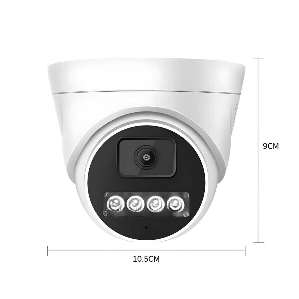 Plug And Play Smart Dome Camera 4K Ultra HD 5MP 4MP 1080P CVBS/TVI/CVI AHD 4in1 Full Color Luminous H.265+ WDR Indoor CCTV