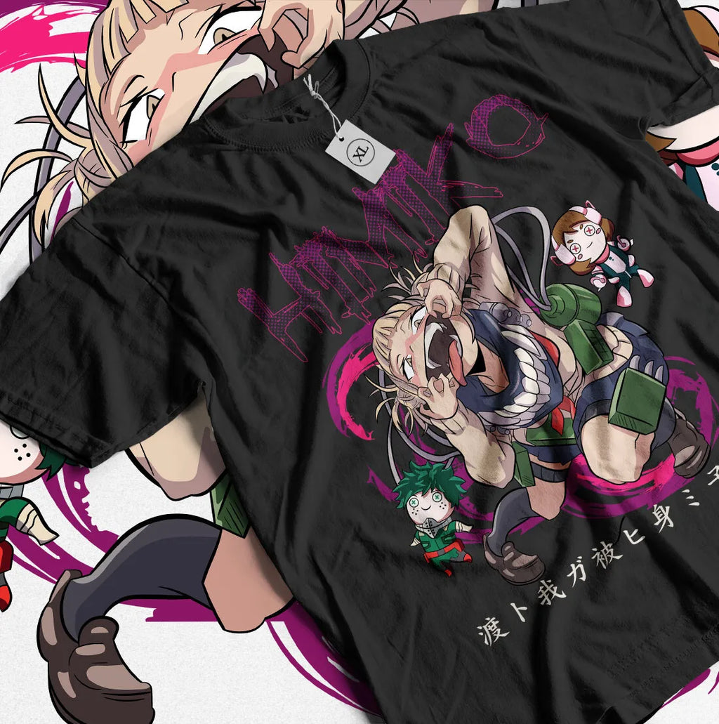 Himiko Toga Shirt  Hero Shirt Anime Cosplay Manga T-Shirt All Size