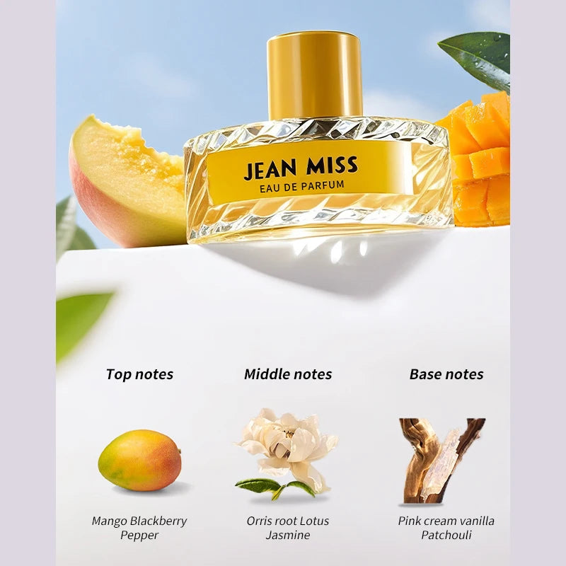 Women Mango Perfume Watermelon Peach Lasting Fragrance Spray Floral Fruity Eau De Toilette Romantic Neutral Unisex Fresh Perfume