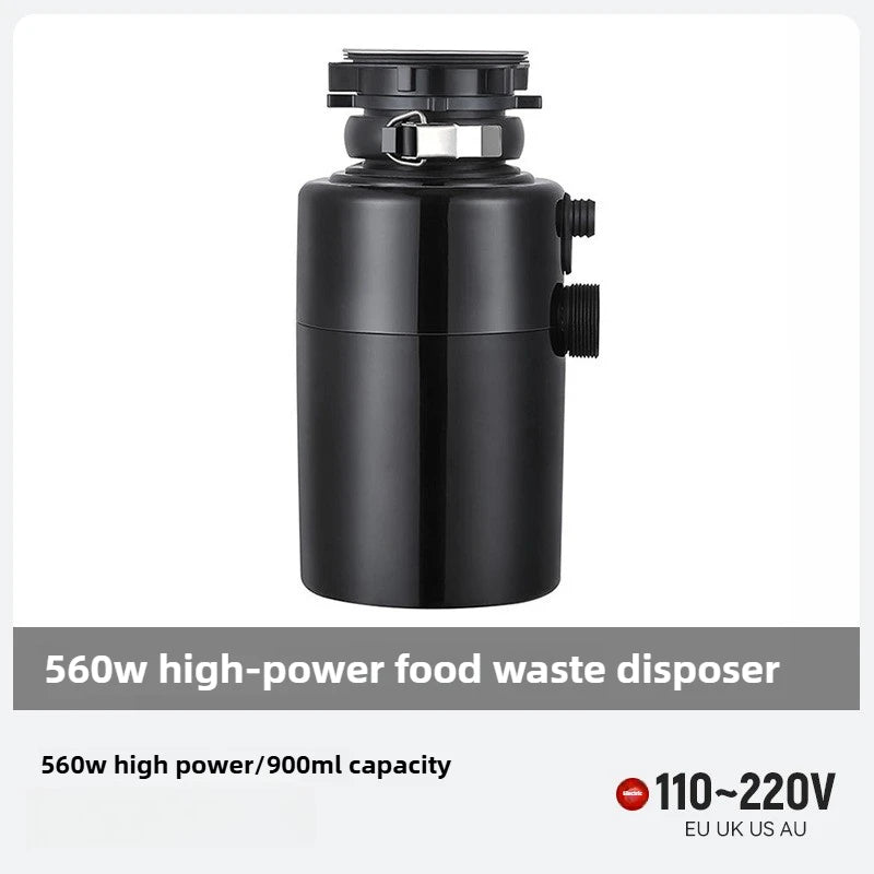 Silent Automatic Kitchen Food Waste Disposer Garbage Processor for Home Sink