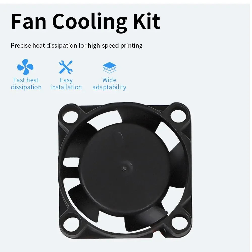 Creality Original Ender-3 V3 SE Fan 24v Set 2510 Axial Fan for 3D Printer Ender-3 V3 SE/KE