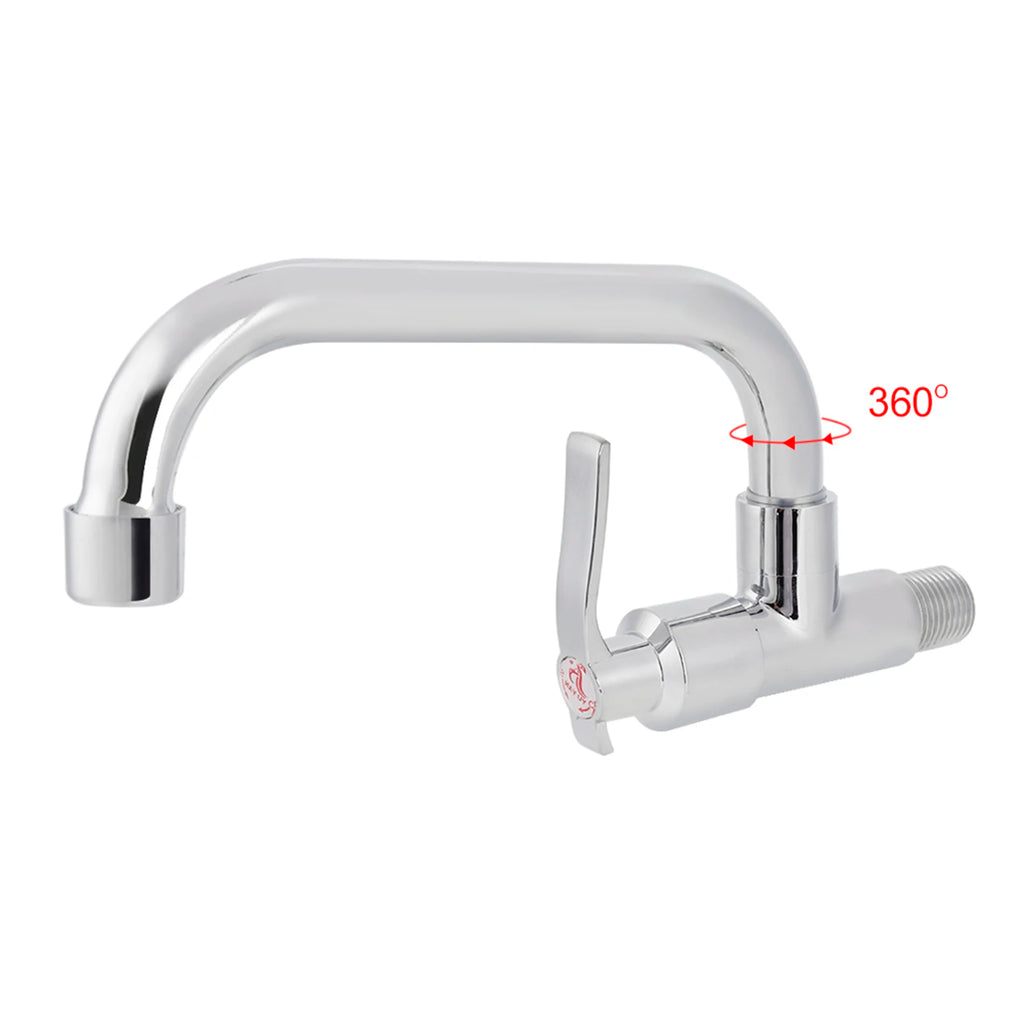 G1/2in Wall Mounted Single Cold Water Tap Sink Water Faucet for Home Kitchen Use  Water Faucet