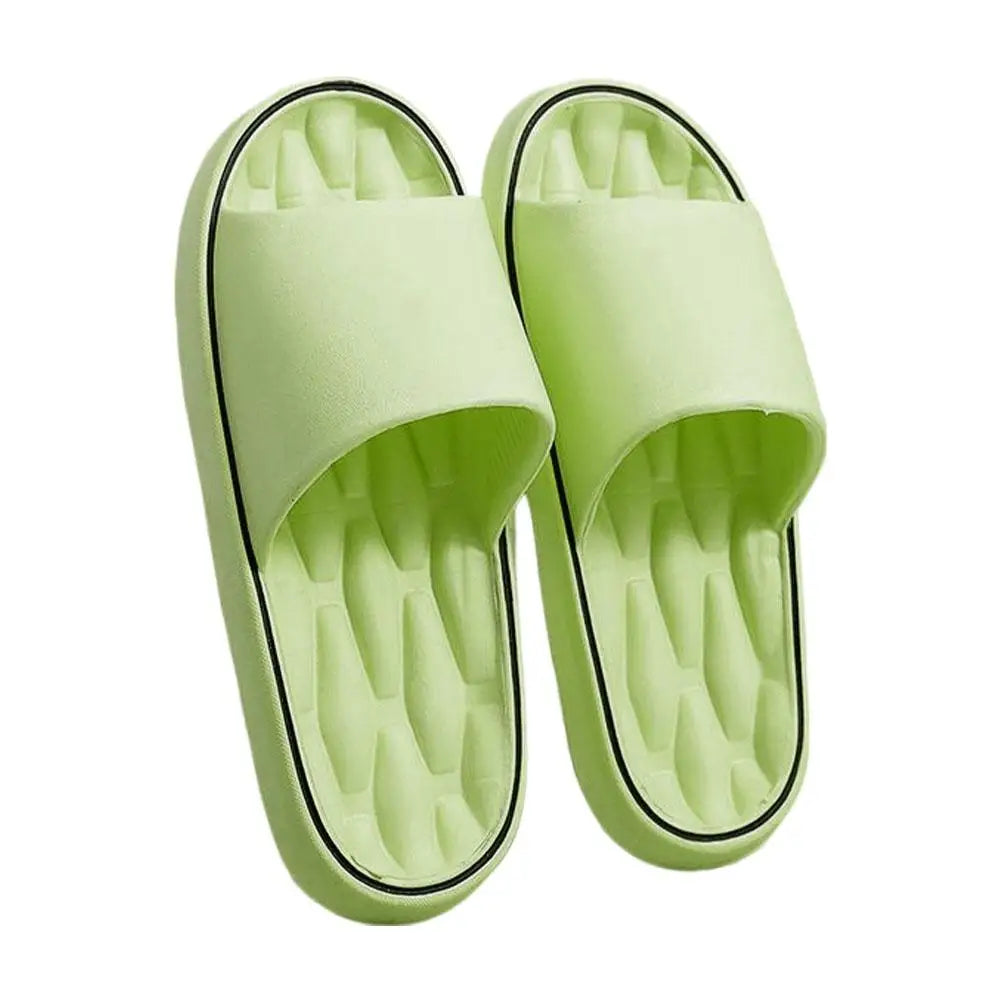 Fashionable Super Light Women's Slippers Anti-Slip EVA Elastic Shoes Colorful Sneakers In Door Bathroom Flip Flops