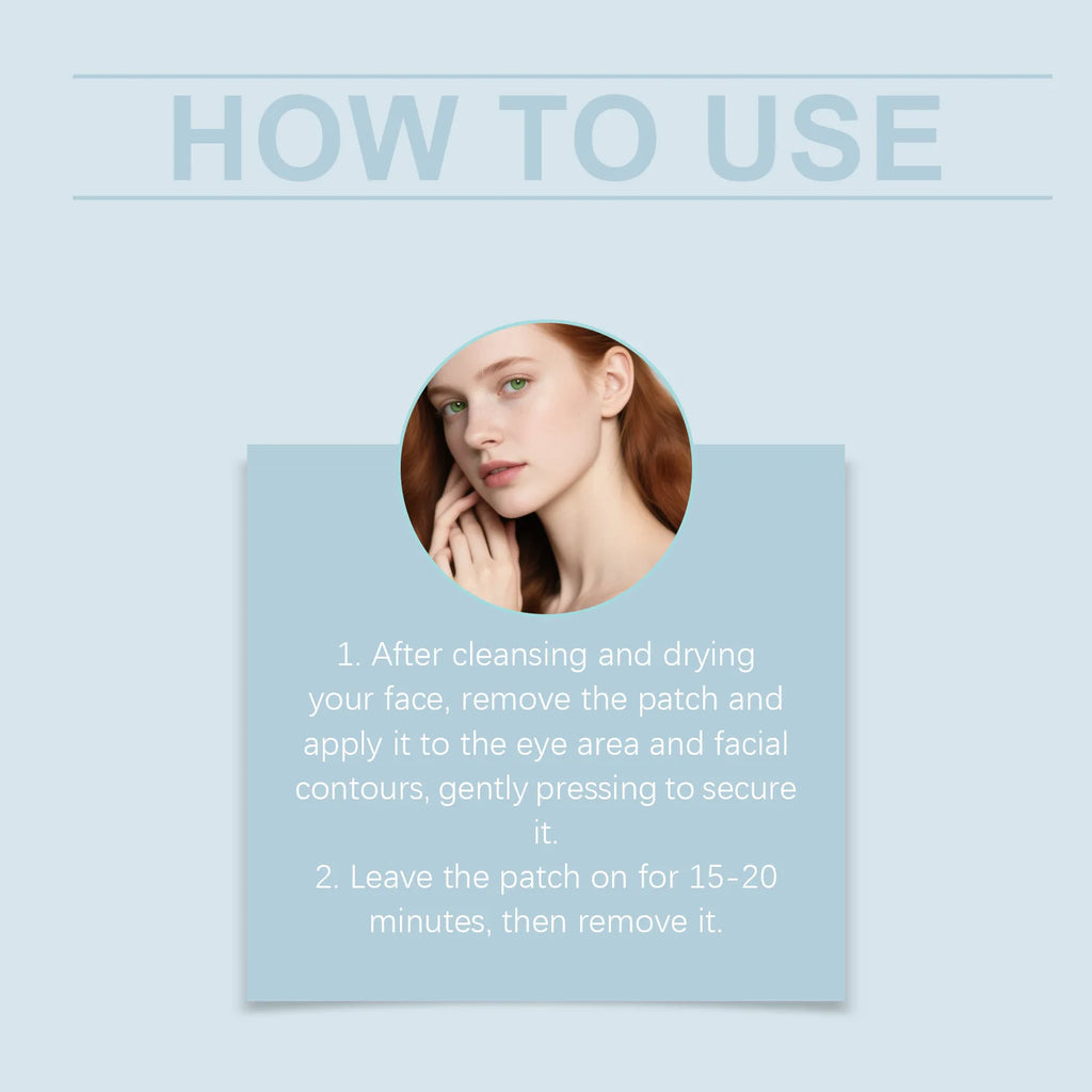 Peptide-Infused Face & Eye Tape Wrinkle Removal Sticker Smooth Forehead Smile Lines Wrinkles Peptide Facial Tape Skin Care Tools