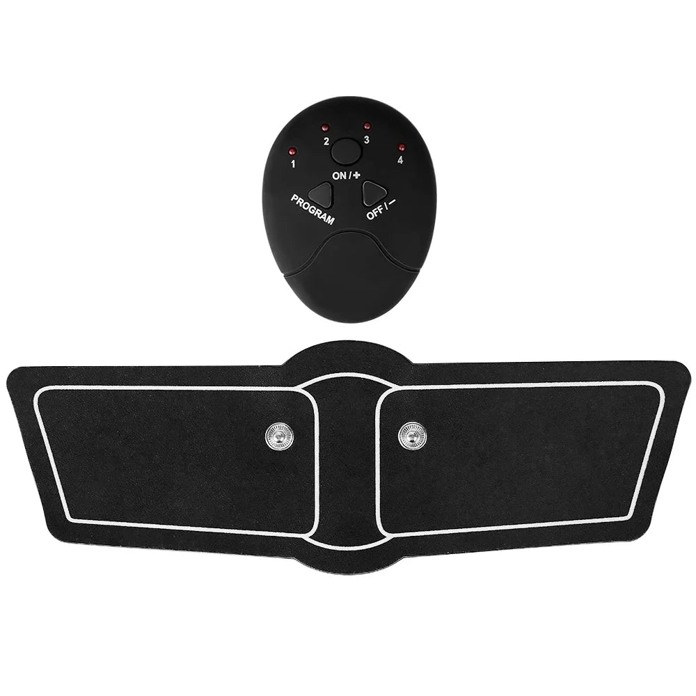 Wireless EMS Hip & Body Massager USB Rechargeable Electric Muscle Stimulator for Home Fitness Weight Loss Shaping Device
