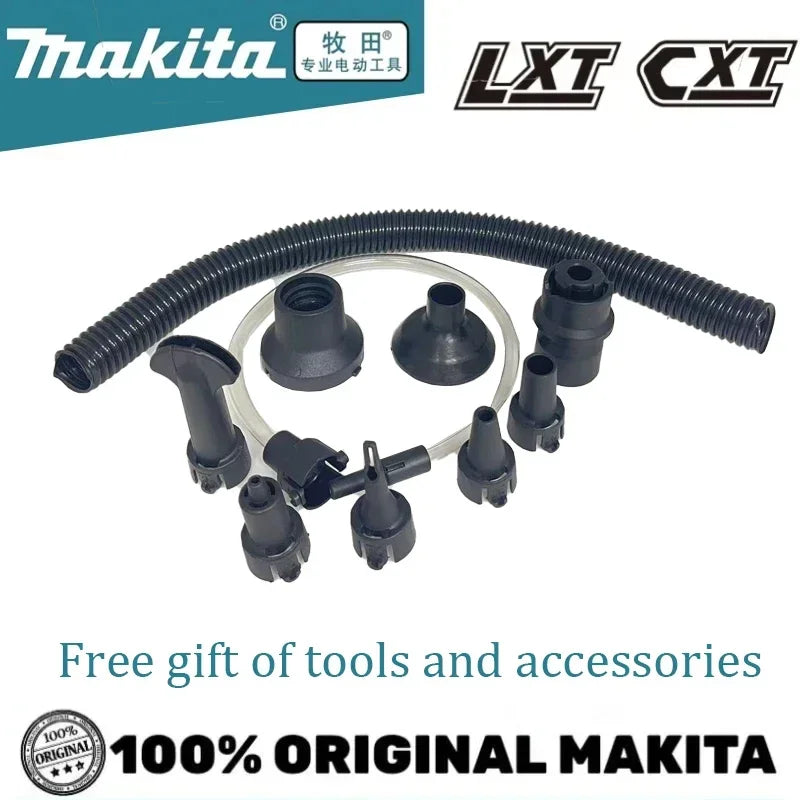 Makita Dust Blower DAS180 18V LXT Cordless Brushless 150m/s 2.8N with Nozzle Multifunction Dusting Machine Inflator Tool