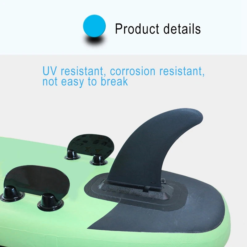 Surfwater Wave Fin SUP Stablizer Fit Stand Up Paddle Board Surfboard Slide-in Central Fin Side Splitter Socket Accessories
