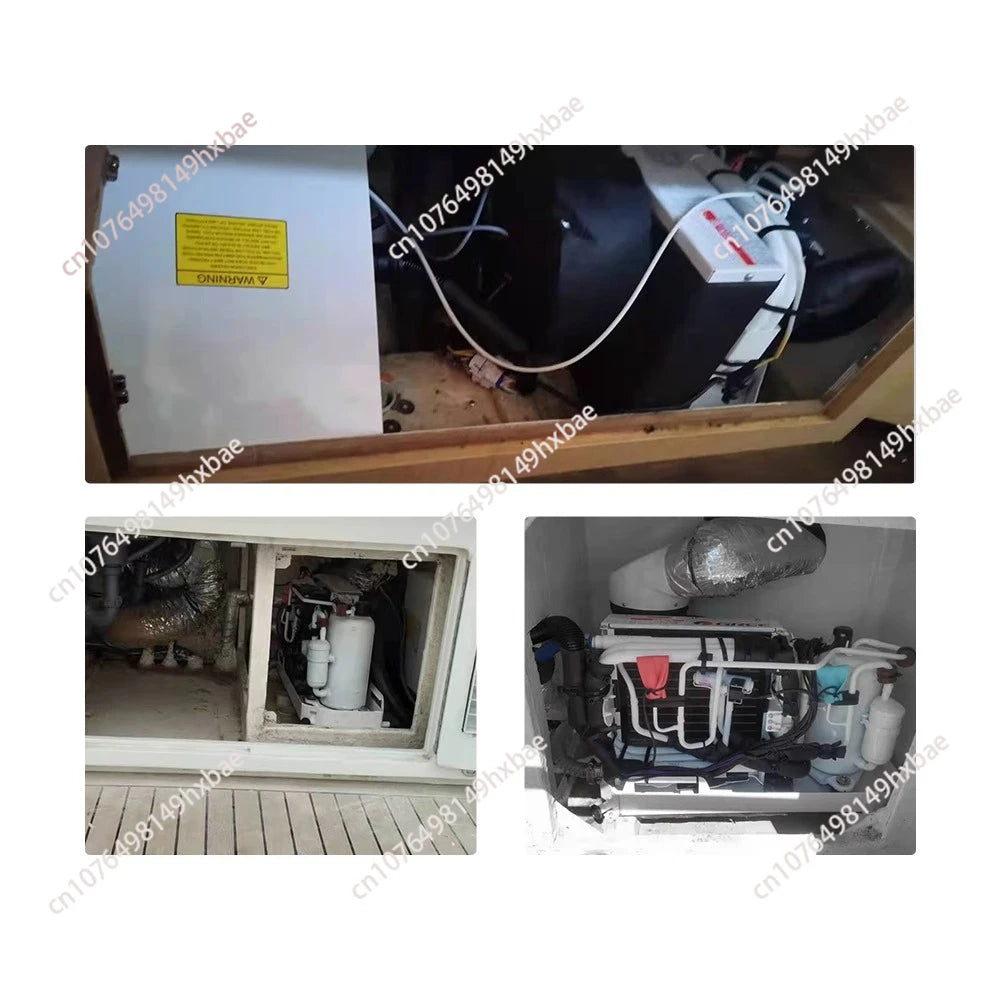 Self-contained Marine Air Conditioner for Boat 9000Btu 16000Btu 24000Btu optional Water Cooled Chiller Vessel