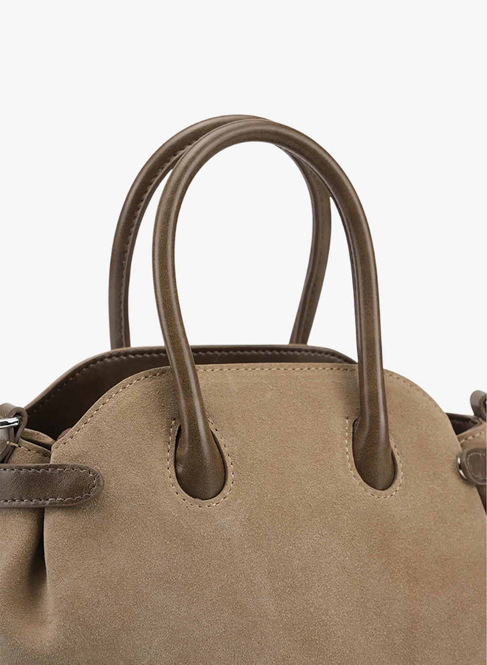 LA FESTIN Original Brand Women's Bag 2025 New Suede Bag Luxury Designer Handbag Boston Bag Shoulder Crossbody Bag Bowling Bag