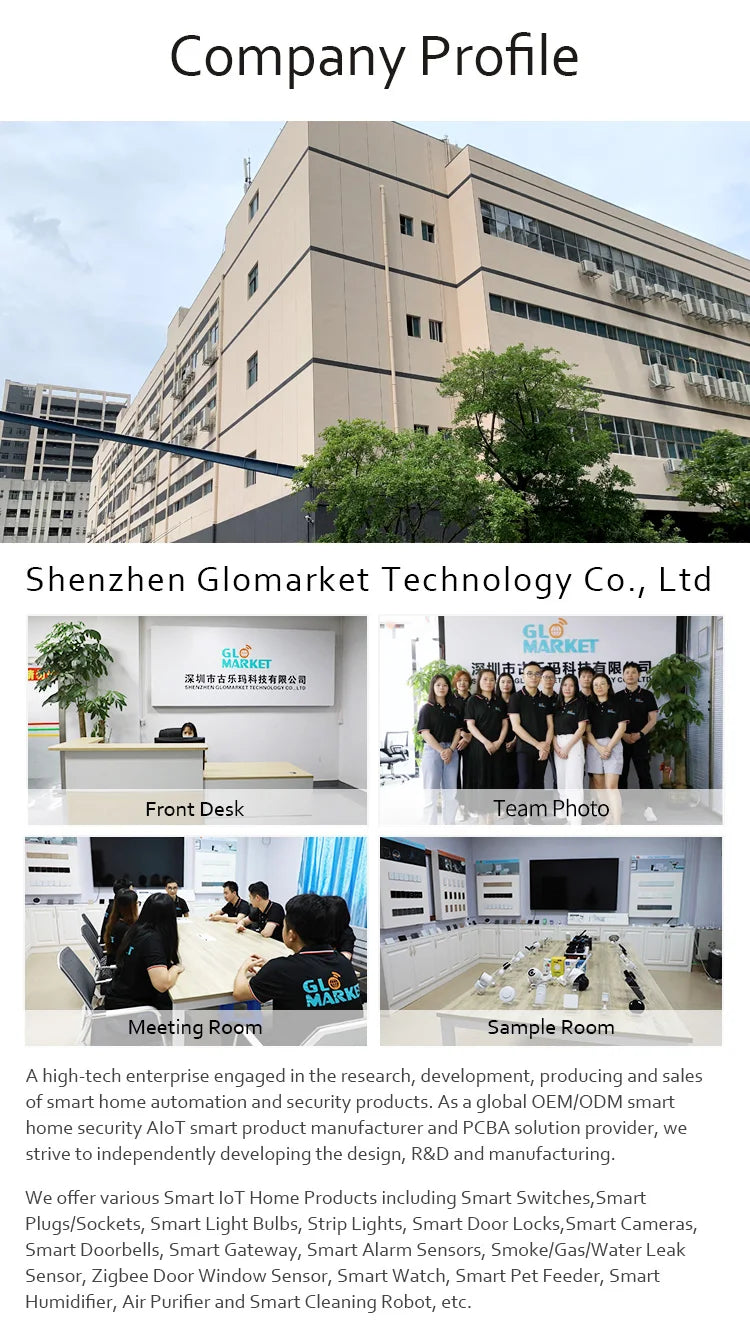 Glomarket Tuya Wifi App Unlock Digital Door Lock 3D Face Fingerprint Recognition Smart Video Intercom Aluminum Door Cloud