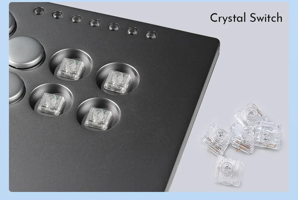 Haute42 Kailh Customized Low Profile Crystal Switch For Hitbox Controller Low Profile Wind Engine Switch For Mechanical Keyboard
