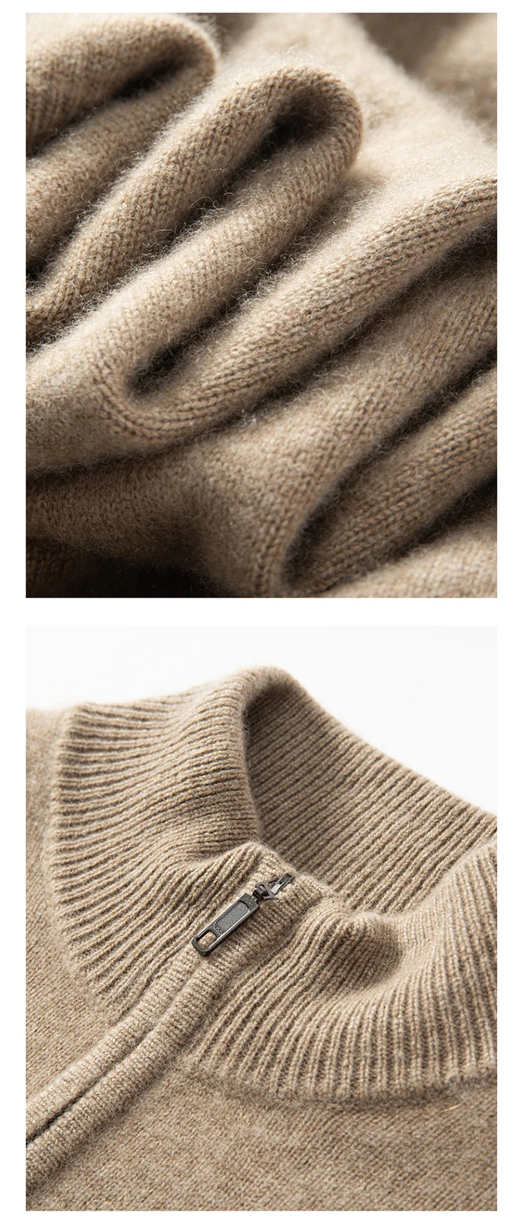 Autumn and Winter 100% Cashmere Men's Clothes Classic England Wind Solid Color Man Thicken Sweater Fashion Men Knitted Pullover
