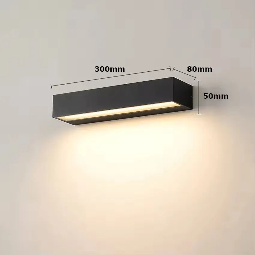 Outdoor Wall Light External Sconce Lamps House Decor Lighting Fixture for Balcony Porch Yard Garden Gate Waterproof IP65