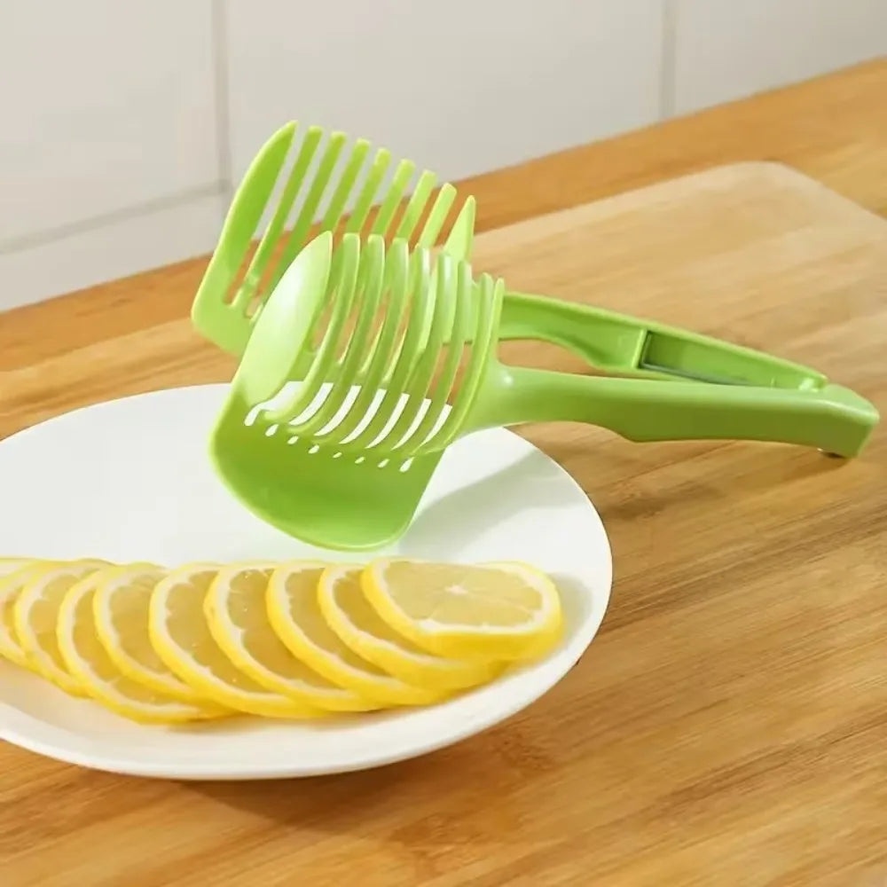 Alloy Handheld Slicer for Fruits Tomato Potato Onion Lemon Vegetable Cutter Kitchen Tools Kitchen Gadgets and Accessories 1PC