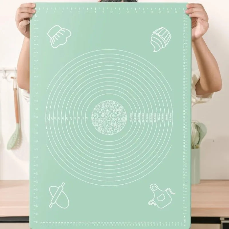 Silicone Baking Mat Pizza Dough Mat Pastry Kitchen Gadgets Cooking Tools Bakeware Kneading Accessories