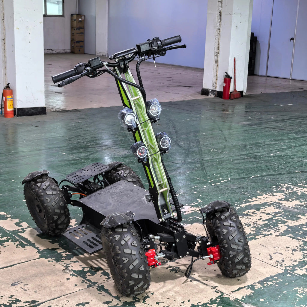 2025 NEW E Scooter 60V 52 Ah High Power Wattage Off-road Scooter 4WD Adults Toy Electric Quad Bike 4x4 Electric Quad Bike