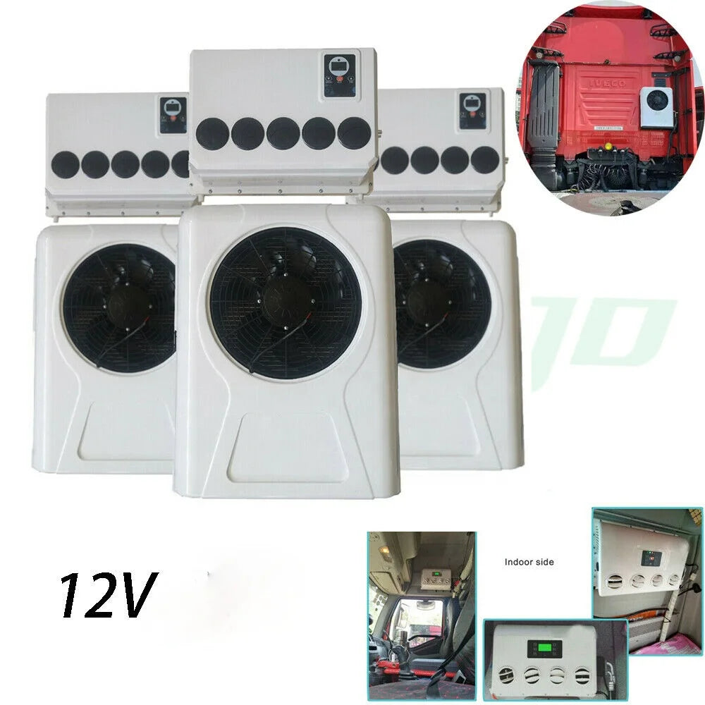 12/24 V 960w Auto Electric Air Conditioner Semi Truck Ac Camper Cooler Electric Split Air Condition for Marine Vessels,RV