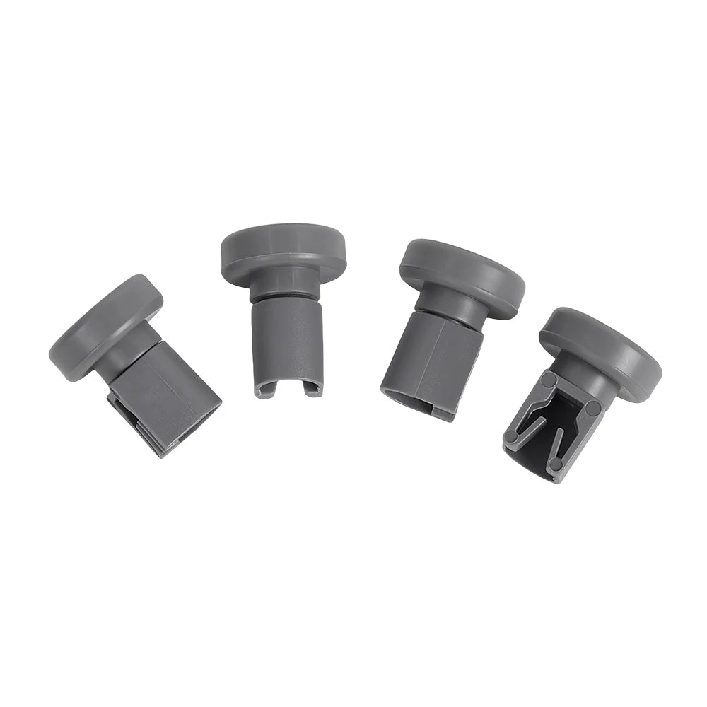 4-Pack Dishwasher Upper Basket Replacement Wheels