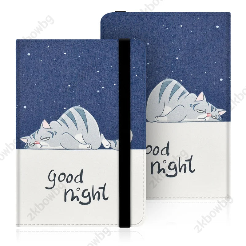 Universal Case for Kindle 4 Kindle 5 D01100 K4 K5 K4S K4B 2012 2014 Kindle 7th Voyage Paperwhite 4 3 2 1 Ebook Cute Case Cover