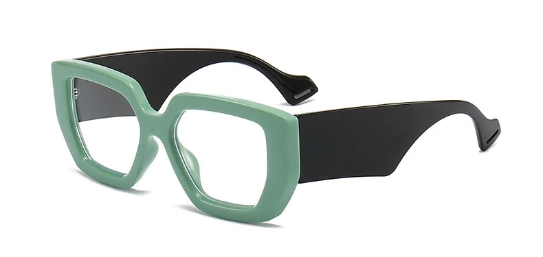 Square Reading Glasses For Women Optical Lens Prescription Men's Eyeglasses Big Thick Frames Presbyopic Eyewear Trendy