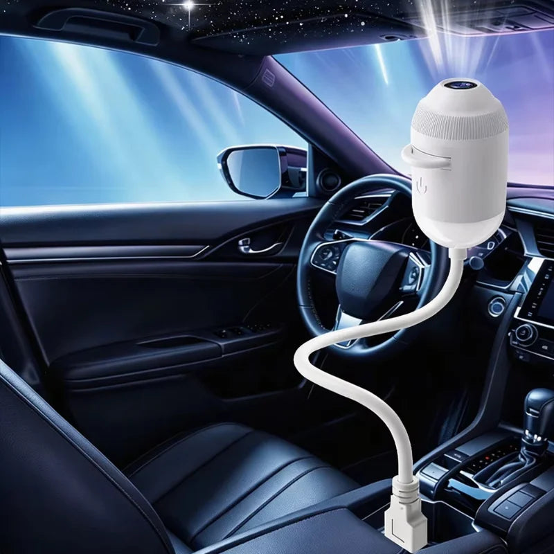 New Usb Star Sky Projector Light Romantic Galaxy Ambience Lamp Car Interior Decor Bedroom Night Light Starry Projection Lamp