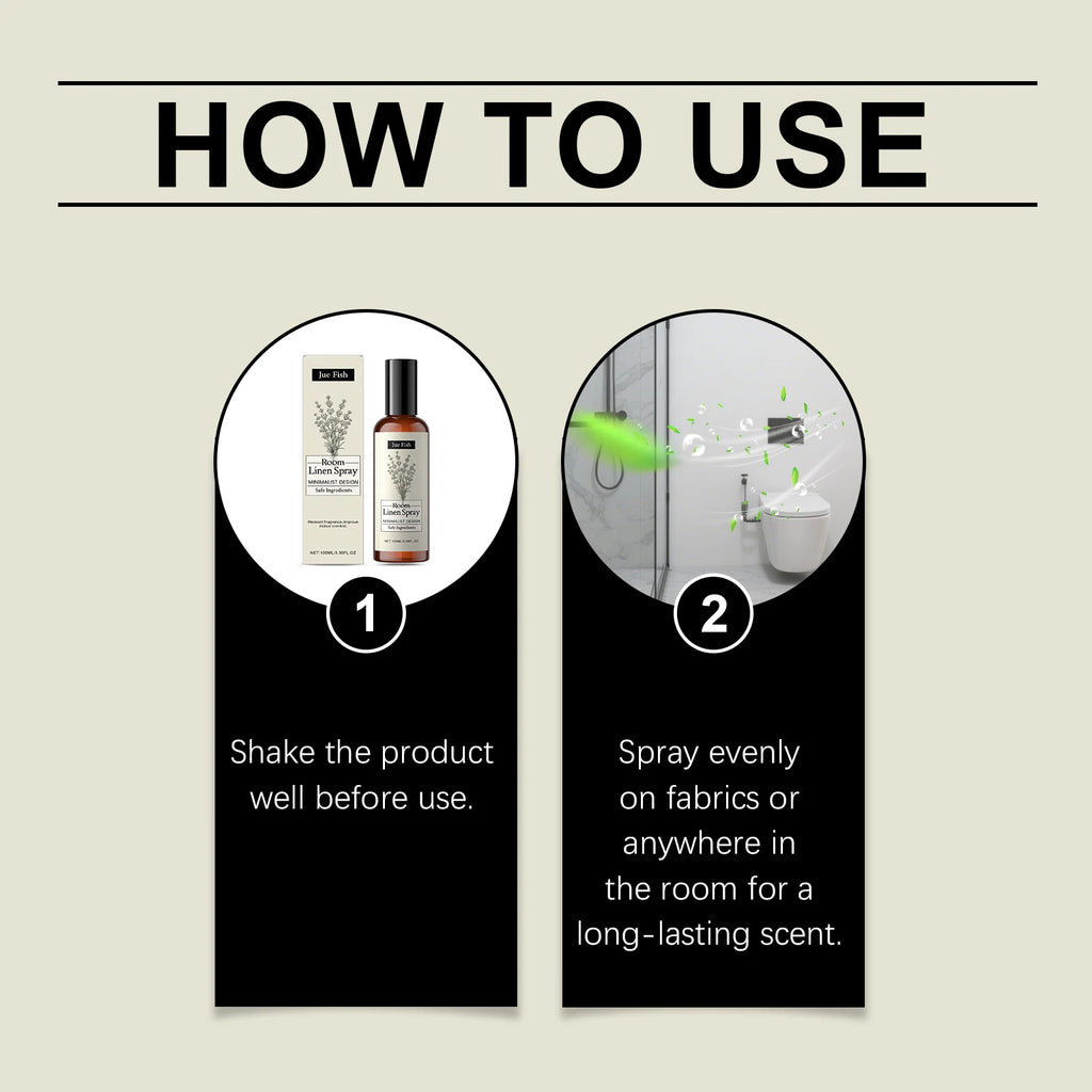 Indoor Lavender Fragrance Spray - Long-Lasting Freshness Improves Indoor Air Quality Household Deodorant And Air Freshener 100ml