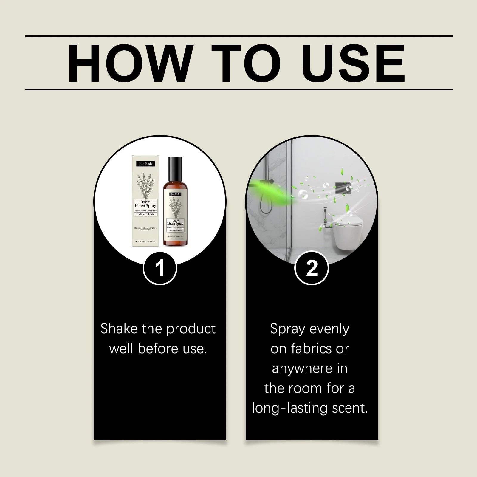 Indoor Lavender Fragrance Spray - Long-Lasting Freshness Improves Indoor Air Quality Household Deodorant And Air Freshener 100ml