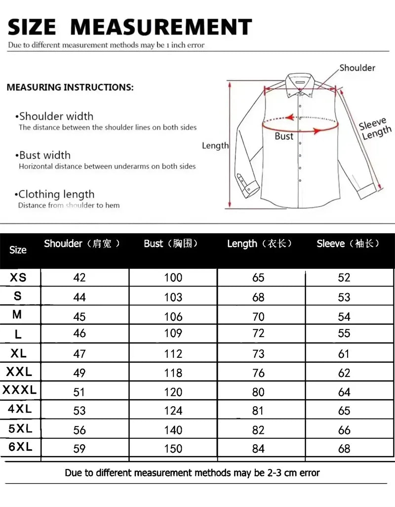 2026 New Men's Shirt Classic Plaid Long Sleeved Shirt Plaid Long Sleeved Formal Shirt Breathable and Comfortable XS-6XL Size