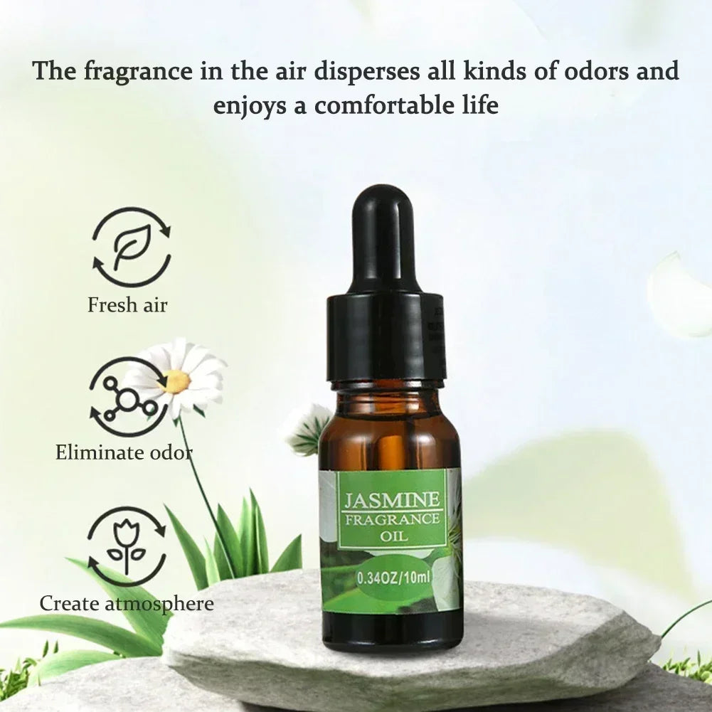 10ML Car Perfume Refill Liquid Flavor Essential Oil with Dropper Car Air Freshener Refill For Air Humidifier Home Auto Fragrance